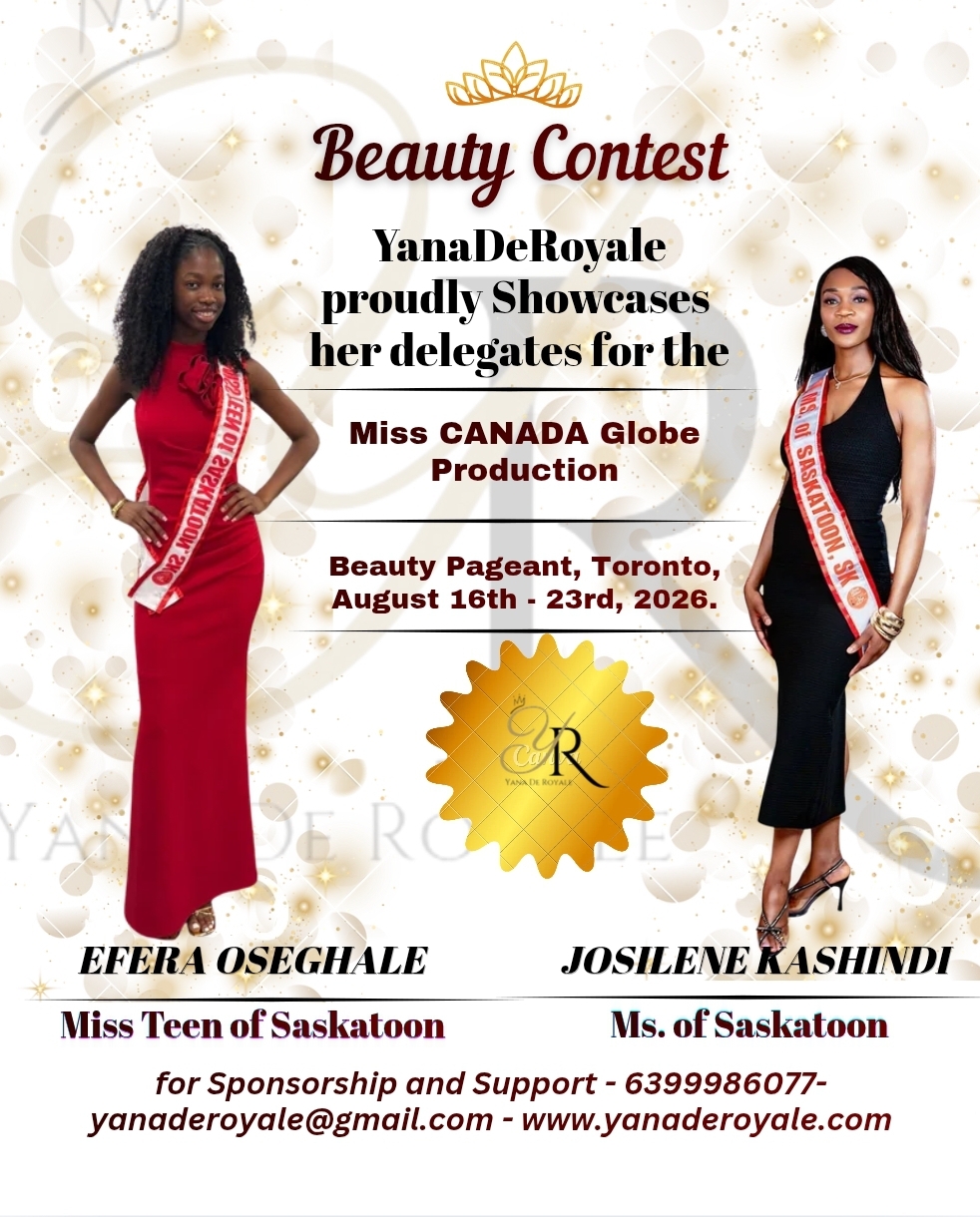 Yana De Royale Miss Canada Globe delegates